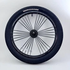 Mongoose BMX 20in Front Wheel Duro 20x2.35 Tire 60-406 Schrader Nutted Axle T01
