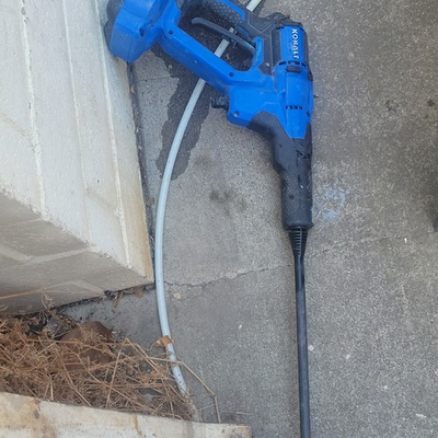 #ad Kobalt 40V MAX Cordless Battery Cold Water Pressure Washer Spray Gun Blue $55.00