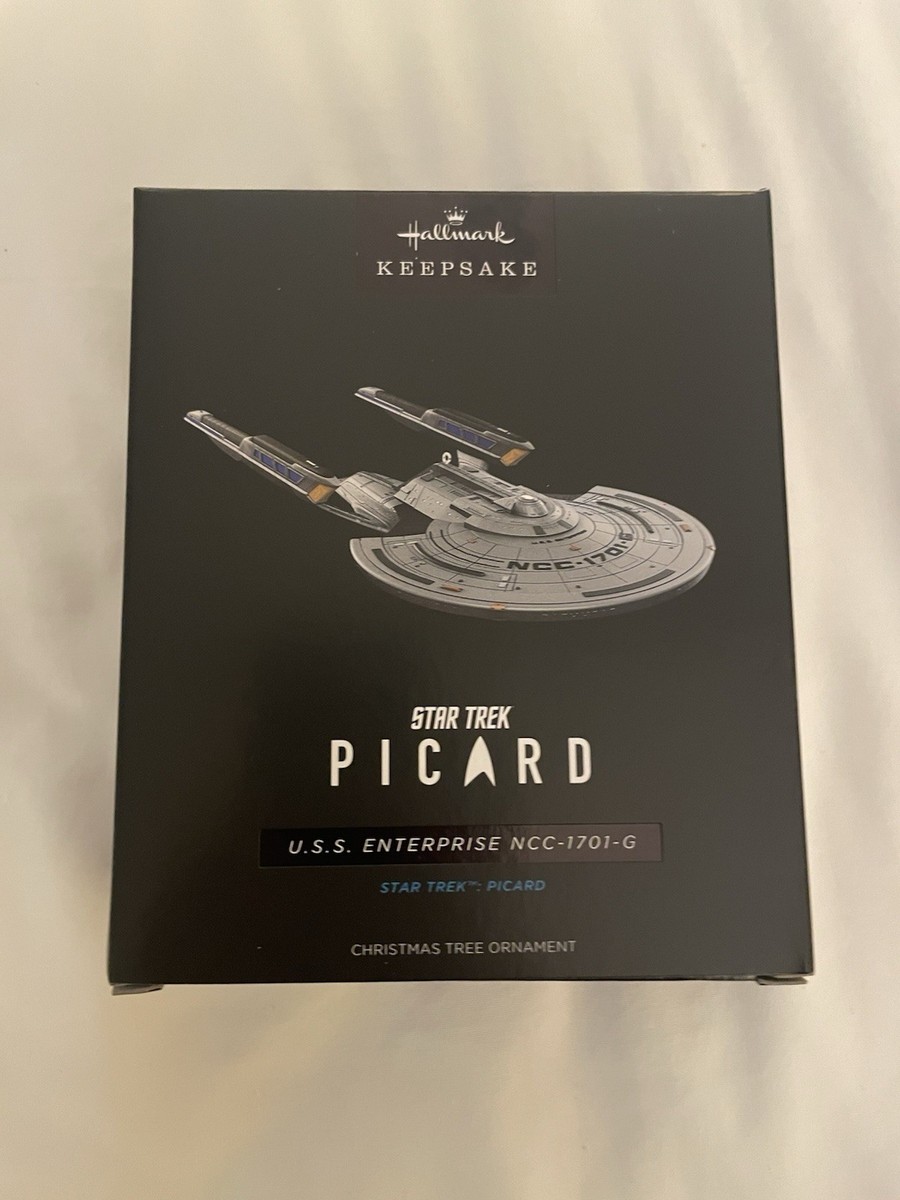 SDCC NYCC 2025 HALLMARK STAR TREK PICARD U.S.S ENTERPRISE ORNAMENT