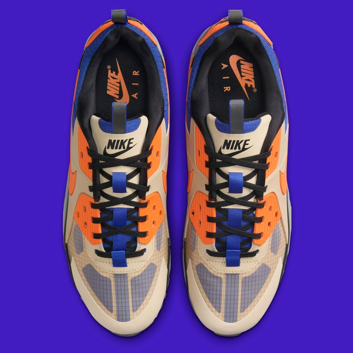 Nike Air Max 90 Drift Mowabb Rattan Hyper Royal Bright Mandarin