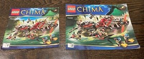 LEGO CHIMA: Cragger's Command Ship (Set 70006) 100% Complete