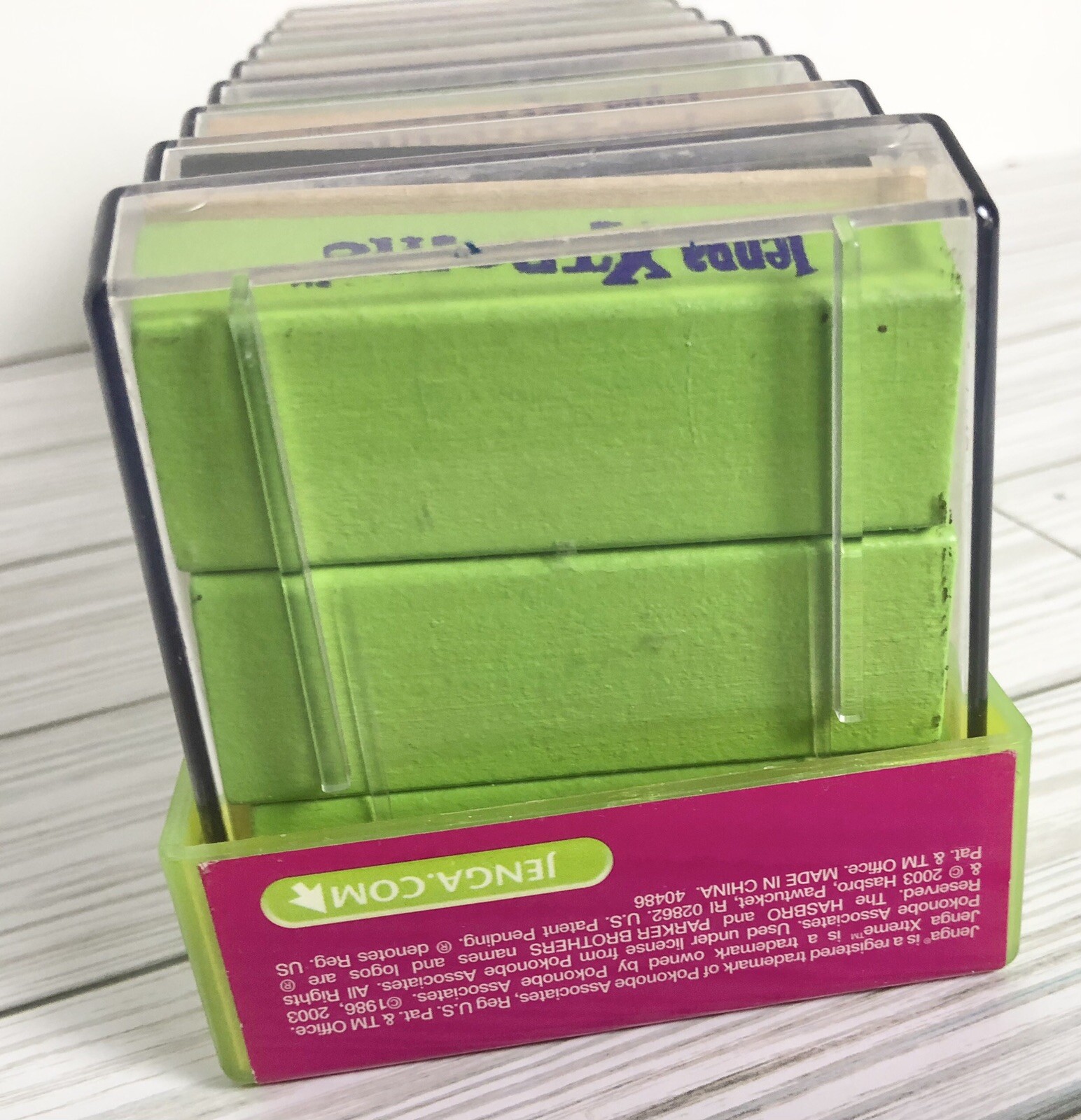 Jenga Extreme Xtreme Parker Brothers Block Stacking Game eBay