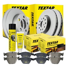 Textar Bremsensatz + CERATEC + Bremsenreiniger HONDA CIVIC VIII Stufenheck Ø282m