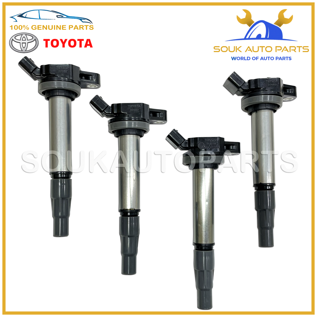 90919-02252 IGNITION COIL SET (4Pcs) DENSO For Toyota COROLLA