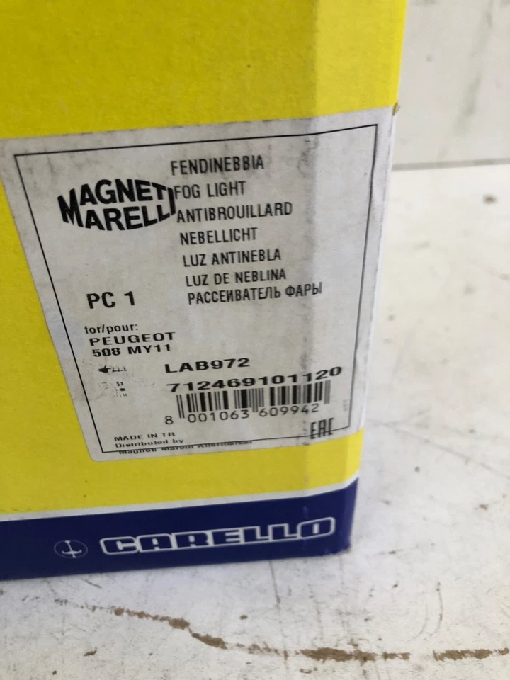 OEM FRONT LEFT FOG LIGHT FOR PEUGEOT 508 I 2010-2018 6208W2 9670476280 MARELLI - Image 2 of 4