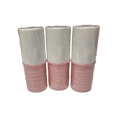 3-CoverGirl Clean Fresh Cooling Glow Stick #200 Opal Dreams (Sealed)