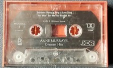 Ann Murray's "Greatest Hits" Cassette Liberty Records 1980 C4 46058