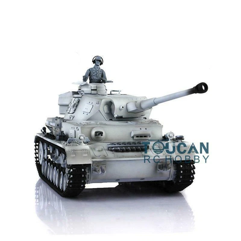 2.4G Henglong 1/16 7.0 Plastic German Panzer IV F2 RTR RC Tank Model 3859 - Image 2 of 4