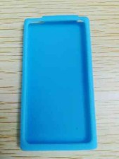 Blue Silicone Gel Skins Cases Covers For Apple ipod nano 7th 8th Gen