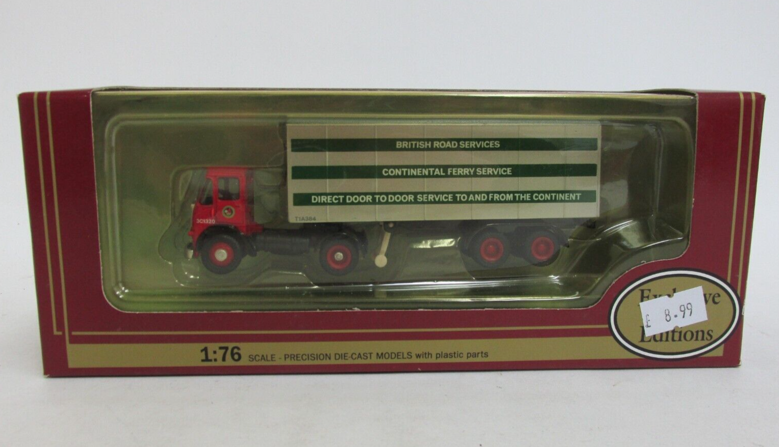 EFE 19405 Atkinson artic box van BRS door to door 1:76 scale. Boxed