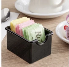 Pure Cane Sugar Packets 200 Granulated Packs Includes One Sugar Caddy Free Ship