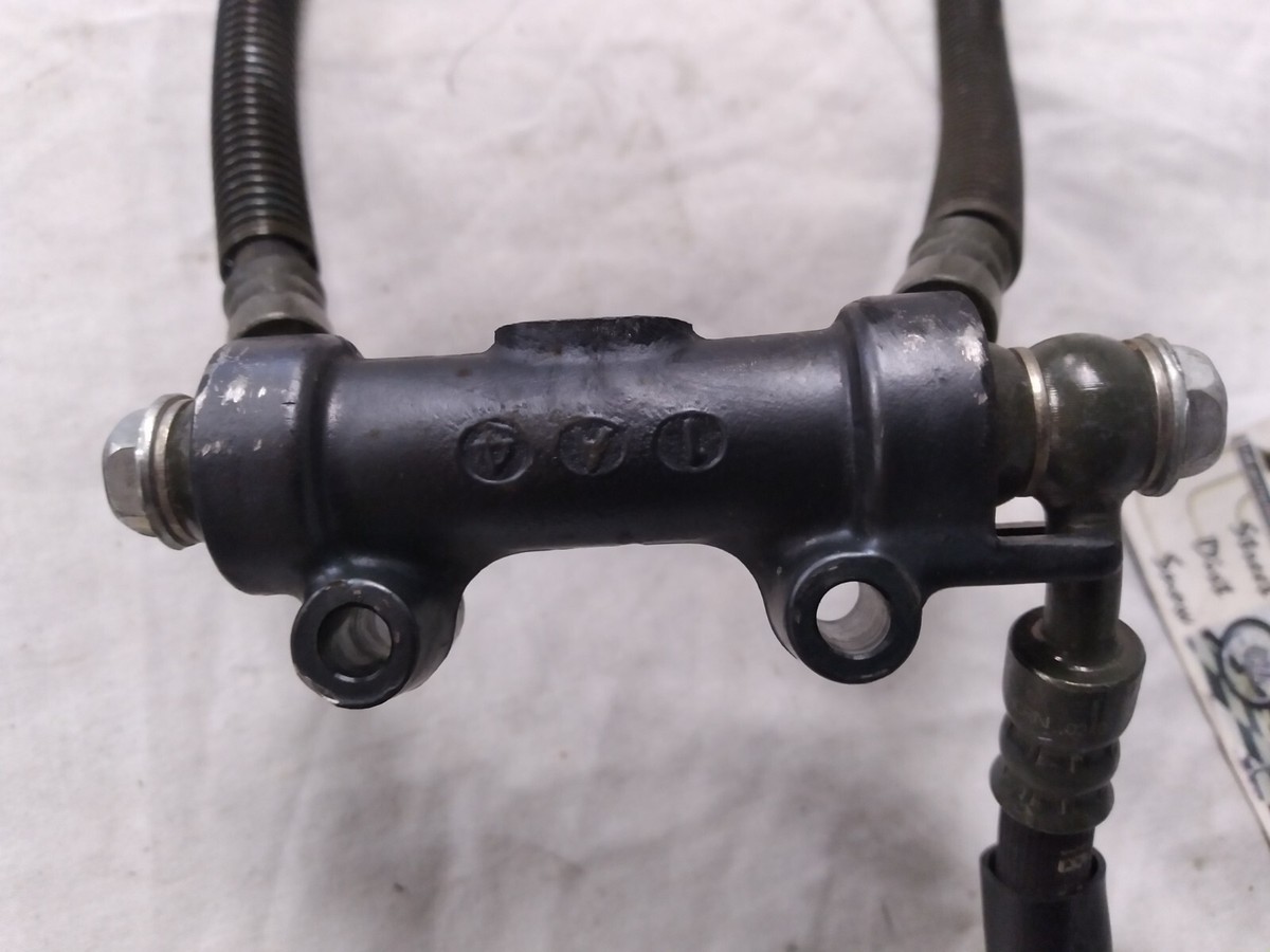 OEM Kawasaki 85-97 Vulcan 750 LTD 700 Front Brake Hoses & Joint