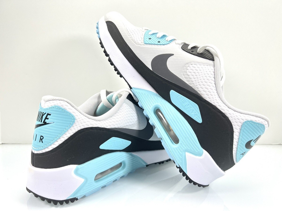 NIKE AIR MAX 90 G GOLF WHITE DARK GREY COPA CU9978 110 sz 8 | eBay