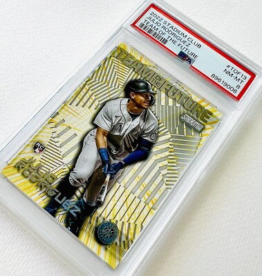 2022 Topps Stadium Club Julio Rodriguez Team of the Future RC PSA
