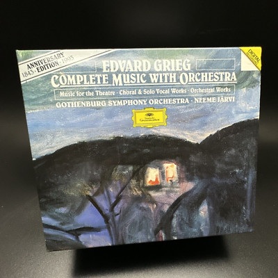 Grieg Complete Music with Orchestra, Jarvi [Deutsche Grammophon 6