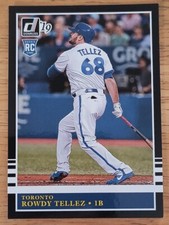 2019 Donruss 1985 Retro Variation Rowdy Tellez Rookie Toronto Blue Jays #239