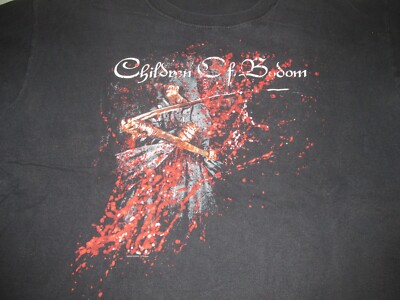 Children Of Bodom Blooddrunk Finnish Death Metal Band T Shirt