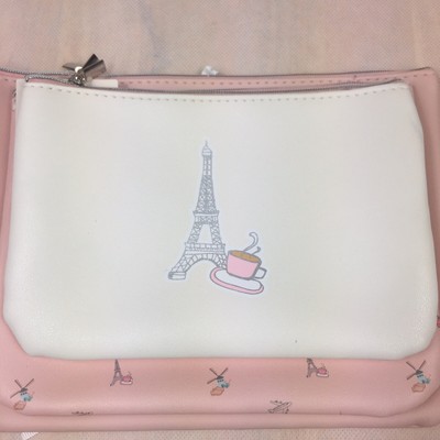 Cosmetic Makeup Bag Paris Eiffel Tower 
