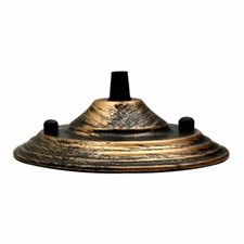 Ceiling Rose 140mm Pendant Canopy Grip Flex Clamp Cover Plate for Light Fitting