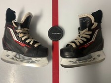 CCM Jetspeed Ice Hockey Junior Skates Kids Size 12 Used NHL Rink Sharpening Incl