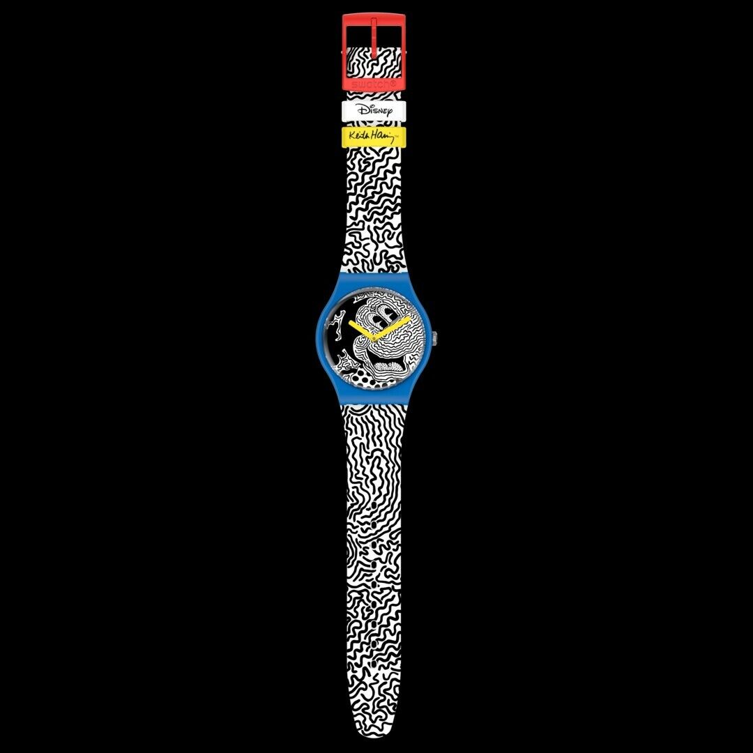 ミッキー 腕時計 引き込み スウォッチ SWATCH KEITH HARING ミッキー 腕時計 引き込み スウォッチ SWATCH KEITH HARING