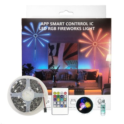 Dreamcolor Smart LED Strip Lights For Bedroom USB Firework Lights App Control