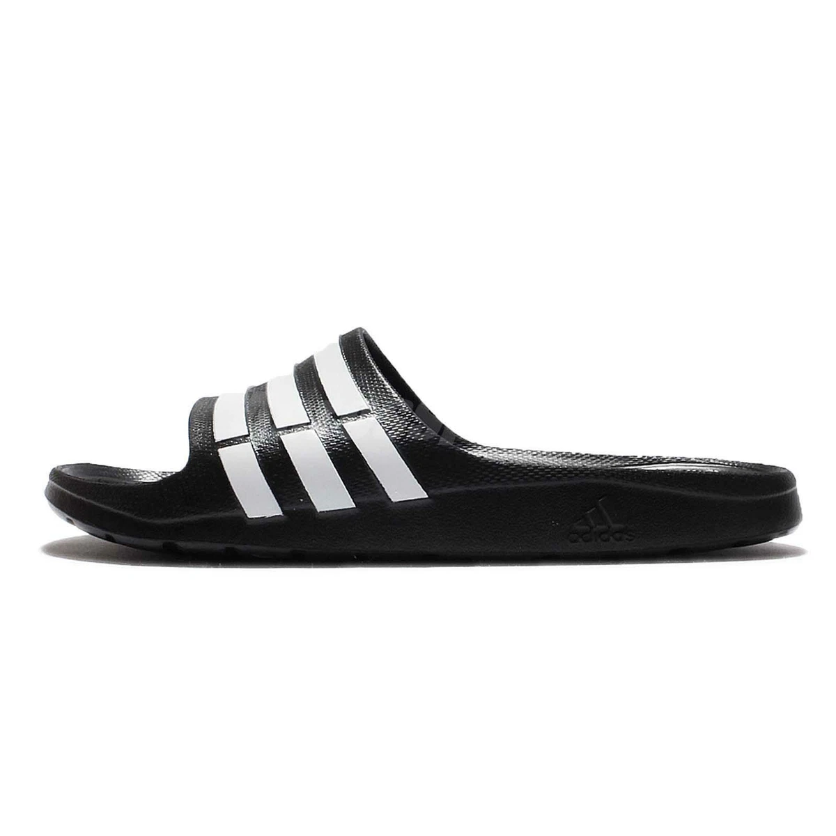 adidas Duramo Slide Black Men Unisex Sports Sandals G15890 | eBay