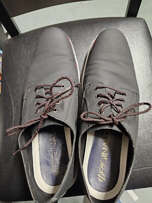 Cole Haan Original Grand OS Oxford Black Leather Casual  display picture 3