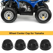 4 PACK For YAMAHA BIG BEAR GRIZZLY KODIAK 400 450 CENTER WHEEL HUB CAP COVER