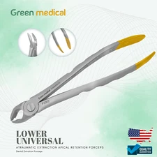 UNIVERSAL F2 DENTAL EXTRACTION FORCEPS TOOTH EXTRACTING LOWER ATRAUMATIC FORCEPS