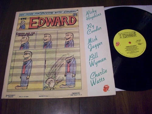 Rolling Stones, Jamming W / Edward , 1972 R. Stones 1st Press.VG Cond.