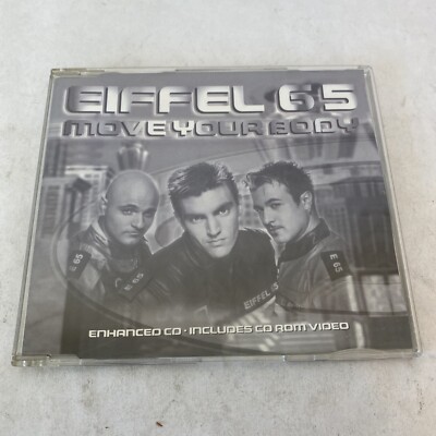 Move Your Body - Eiffel 65 CD Import England Single With Video. Very Nice