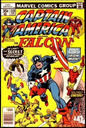 Captain America Vol. 1 #218 – Marvel Bronze Age Cap vs. Machinesmith