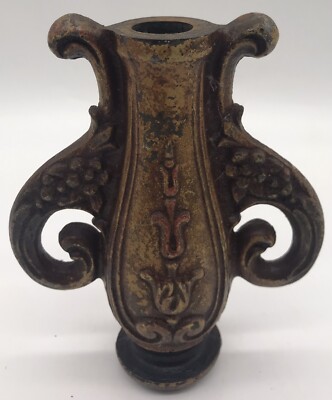 VINTAGE BRASS LAMP COLLUM/SLEEVE/BASE LAMP PART-ART DECO