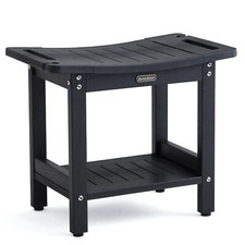 Shower Bench Seat for Shaving Legs, Waterproof Shower Stool for Inside Shower...