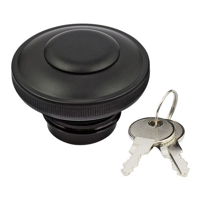 Fuel Cap Tank Key Lock Black for Harley 