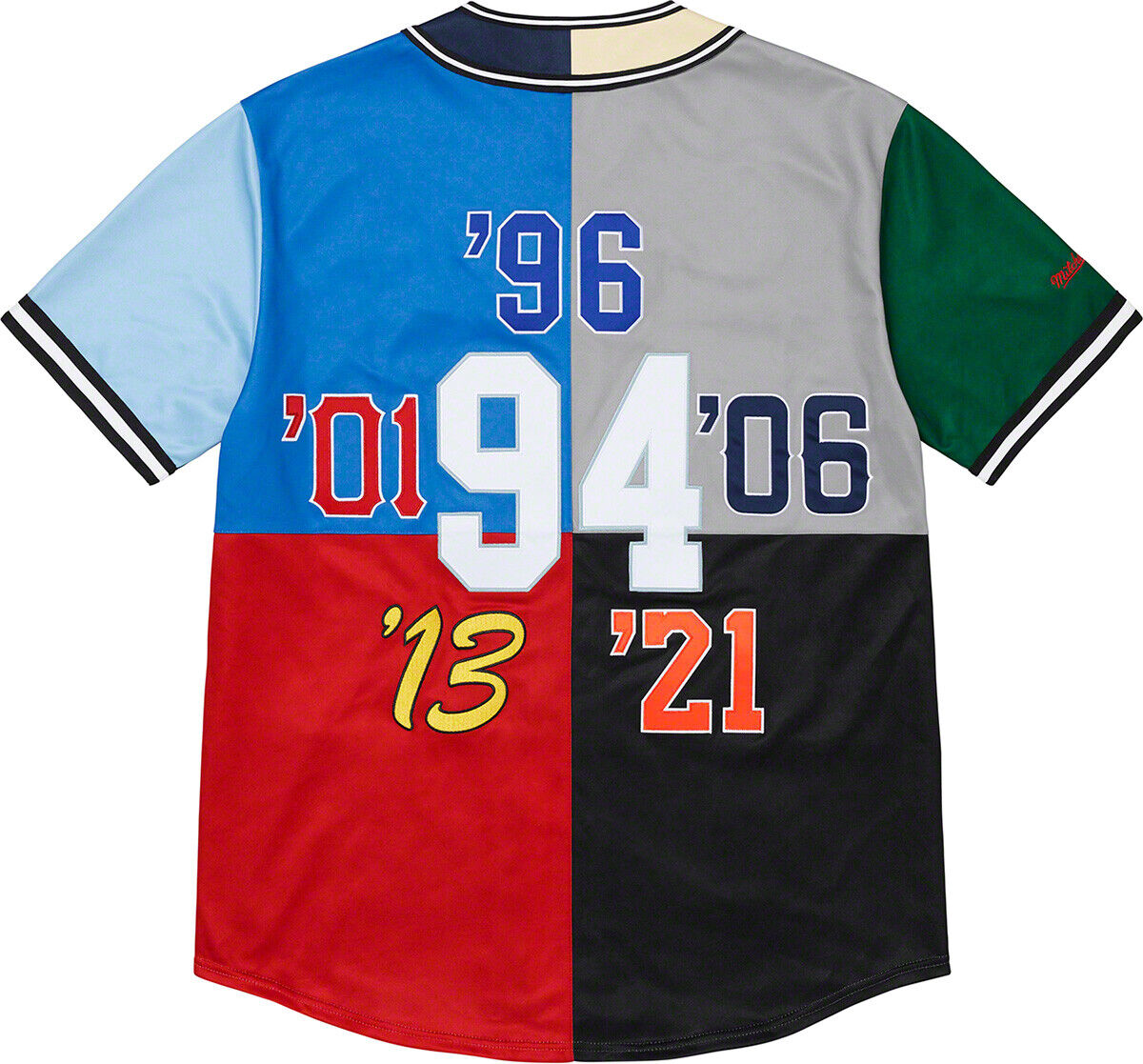 Supreme Mitchell & Ness Patchwork Baseball Jersey (XL) | eBay Supreme Mitchell & Ness Patchwork Baseball Jersey (XL) | eBay