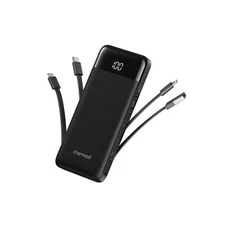 Portable Charger with Built in Cables, Portable Charger with Cords Wires Slim...