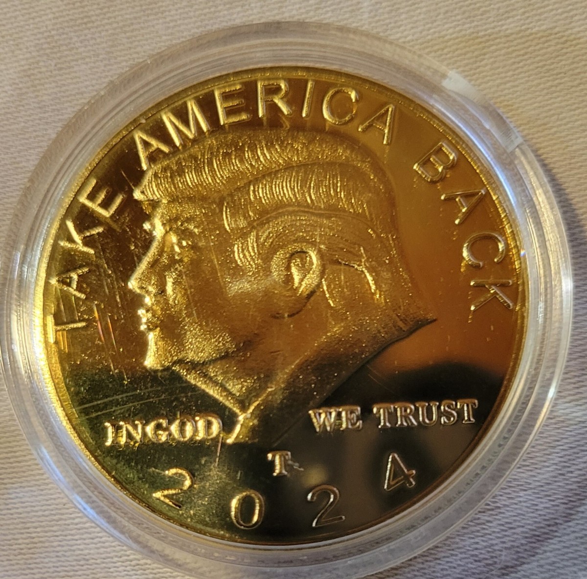 2024 Donald Trump Take America Back 1 oz Memorabilia Coin In