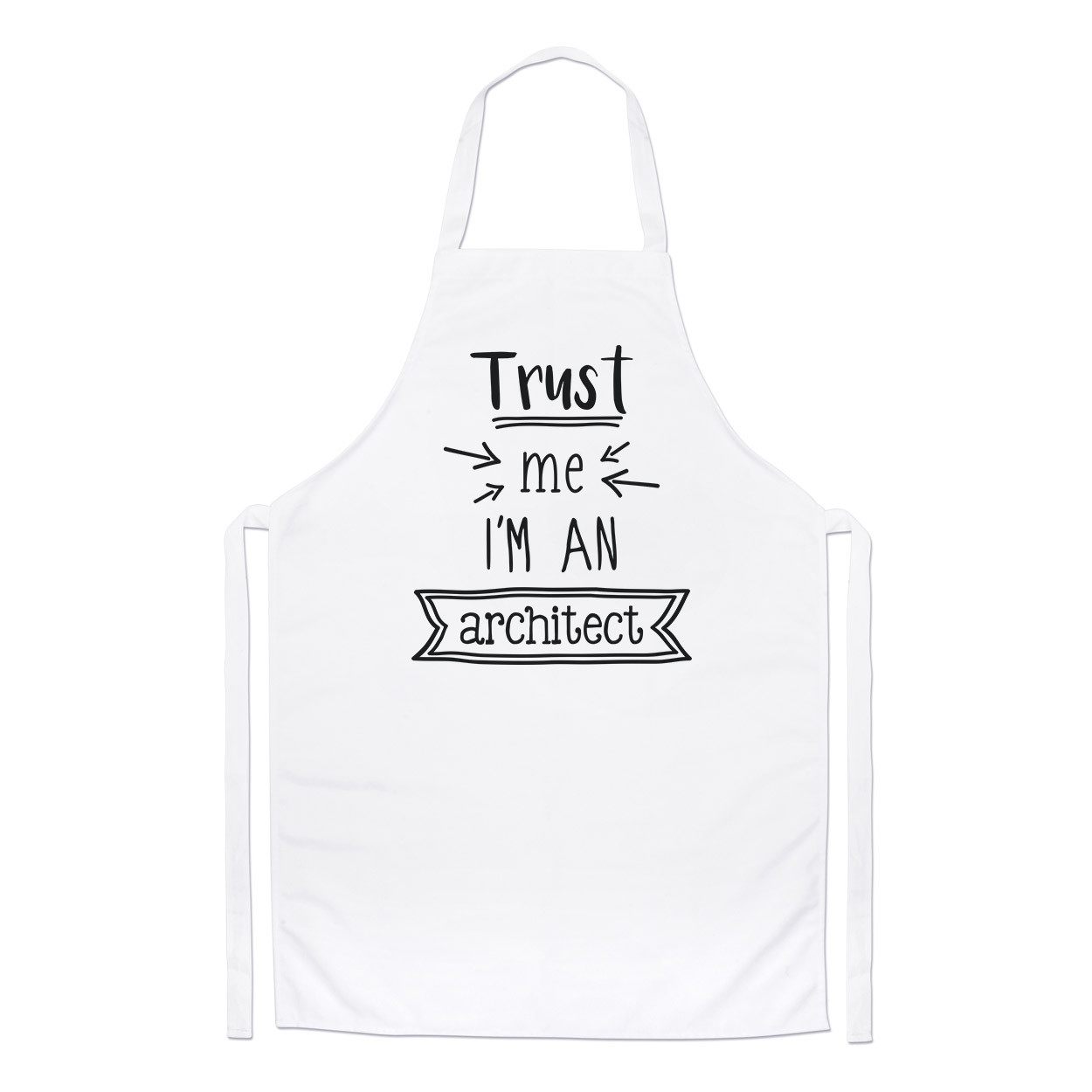 Trust Me I'm An Architect Chefs Apron - Funny Cooking Baking