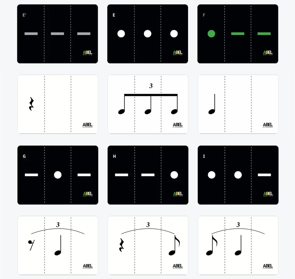 ABEL Rhythm Dominos®️ - Bild 4 von 4