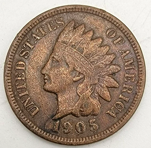 1905 Indian Head Cent VF/XF You Grade it! IHC Penny EF Free Ship!