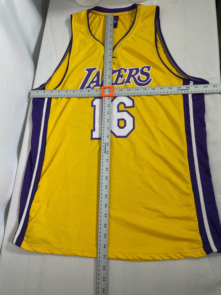 Pau Gasol #16 Los Angeles Lakers Retirement Jersey SGA 3/7