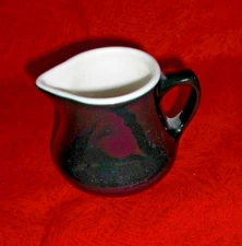 Vintage Homer Laughlin Best China USA Individual Black and White Creamer 