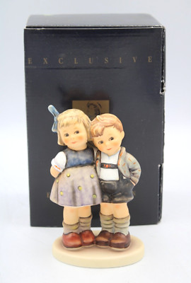 Goebel Hummel Porzellan Figur Hum 449 Brüderlein und Schwesterlein H 13 cm OVP