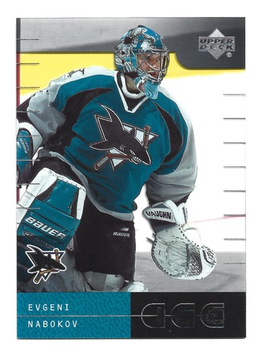2000 Upper Deck Ice Evgeni Nabokov #76 card