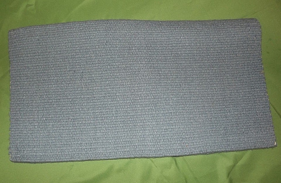 Weaver Leather Solid New Zealand Saddle Blanket - 36x34 Inch 100% Wool