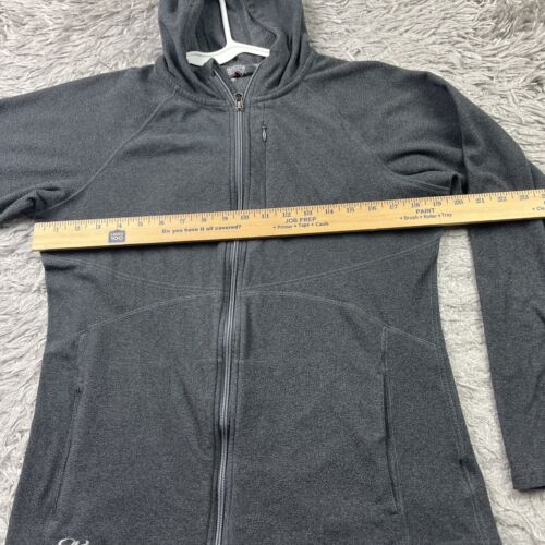 Outdoor Research Medium Full Zip Up Soleil Hoody Sweatshirt Gray Active - Picture 3 of 9