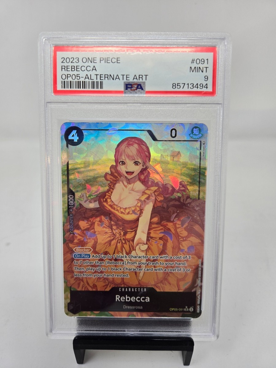 One Piece Rebecca Alt Art Awakening of the New Era English OP05