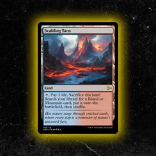 Scalding Tarn - Custom Magic: The Gathering Card - High-Quality
